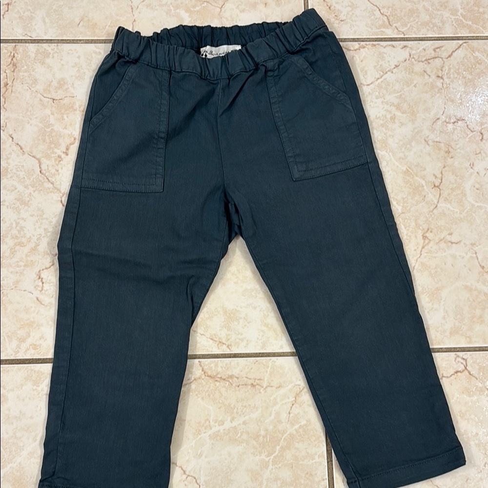 Bonpoint brand new no tags size 3A blue/grey color